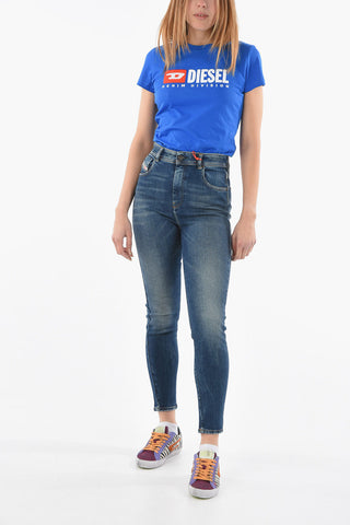 High Waist Super Skinny Fit SLANDY Jeans 12cm L.32