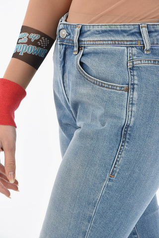 RED  TAG Jeans Slim Fit a Vita Regolare con Bottone Logato 15cm L30