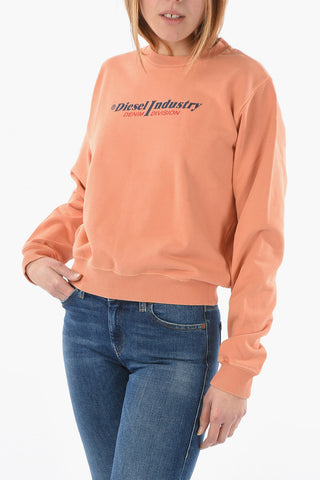 RED TAG Felpa Girocollo F-REGGY-IND con Logo in Rilievo