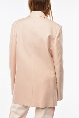 Blazer Sartoriale Doppiopetto con Tasca con Aletta