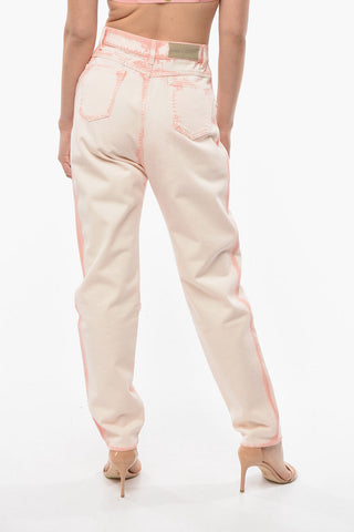 8 Pocket Bleached Effect Denims 17cm