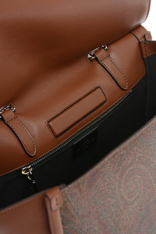 Borsa A Mano Con Stampa Paisley
