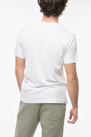 SHIRT CHRISTIAN MARCLAY Crew-neck T-shirt with Contrasting Print