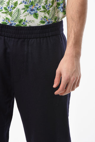 EMPORIO Wool and Cashmere Joggers with Elasticated Waistband