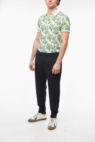 EMPORIO Wool and Cashmere Joggers with Elasticated Waistband