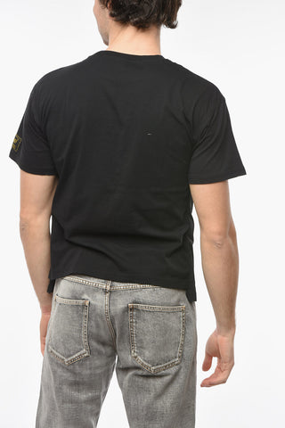 Layered T-shirt with Graphic Print Allover