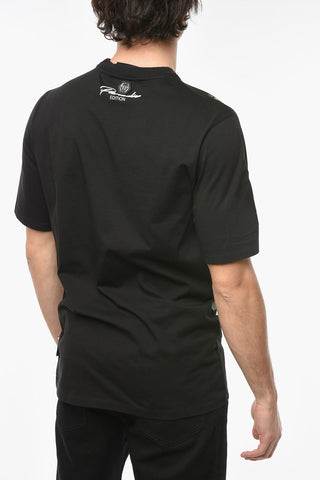 HOMME EST.1978 LIMITED EDITION T-shirt Girocollo con Lettering a Contrasto