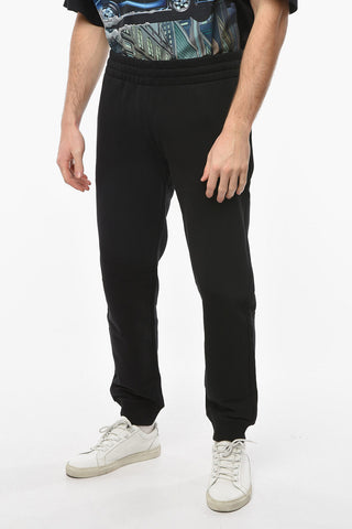 COUTURE ! Joggers in Cotone con Elastico in Vita e Logo Patch sul Retro