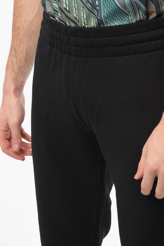 COUTURE ! Joggers in Cotone con Elastico in Vita e Logo Patch sul Retro