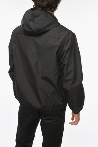 Giacca a Vento Hoodie PACKABLE con Toppa AMBUCH WKSP 