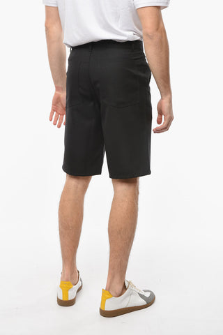SHIRT Shorts in Misto Lana a Gamba Diritta