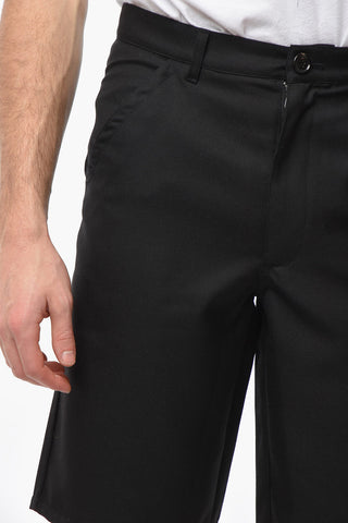 SHIRT Shorts in Misto Lana a Gamba Diritta