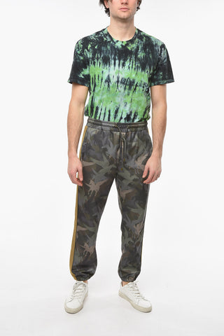 Joggers Motivo Camouflage con Couliise e Stampa Pegaso