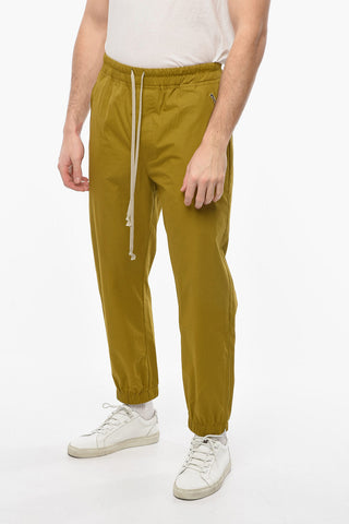 FOGACHINE Pantaloni Jogger in Cotone con Zip alla Caviglia
