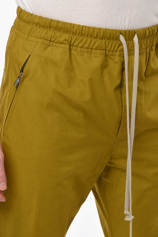 FOGACHINE Pantaloni Jogger in Cotone con Zip alla Caviglia