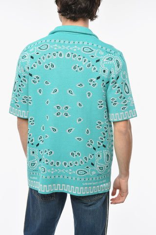 Camicia a Maniche Corte BANDANA in Piquet di Cotone