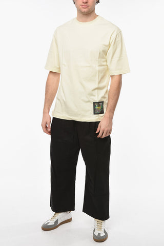 T-shirt Girocollo WKSP con Applicazione Logo