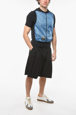 DAY-NAMIC Removable Nylon Vest Sports T-Shirt