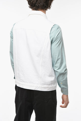 Gilet in Denim BENOIT con Doppio Taschino