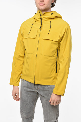 Hooded Windbreaker With Pockets