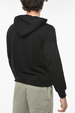 NEW ERA Felpa Hoodie con Stampa Aquila e Tasca a Marsupio