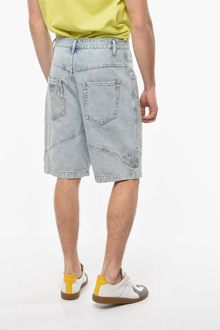 Light-washed Denim JONATA Cargo Shorts