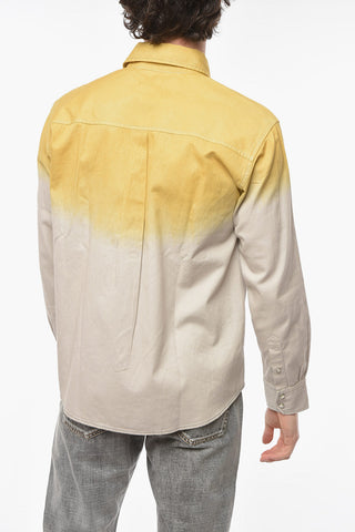 Tye-dye POPITTIH Shirt with Double Breast-pocket