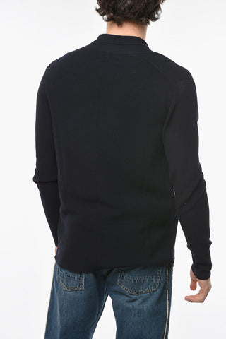 Cardigan in Cotone a Tinta Unita con Taschino