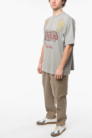 UNISEX Graphic-printed MAYBE MENTAL T-shirt with Embroidered Logo