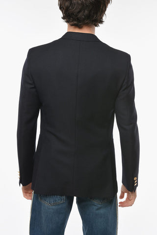 Blazer 2 Bottoni STUOIA KID in Misto Mohair