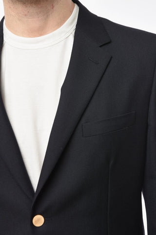 Blazer 2 Bottoni STUOIA KID in Misto Mohair