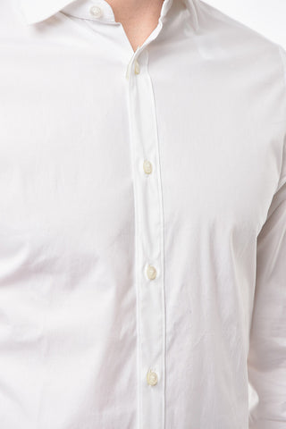 ZZEGNA Cotton-poplin GRAVITY Shirt with Classic Collar
