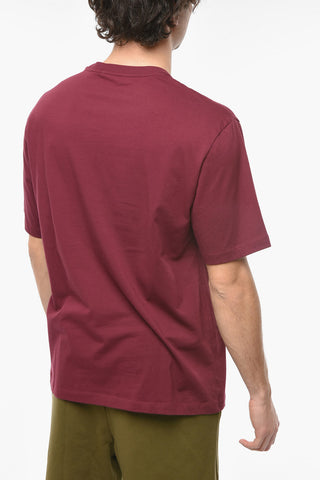 T-shirt College Fit con Maxi Logo Lettering