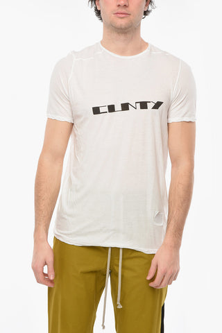 DRKSHDW Lettering-printed LEVEL T-shirt