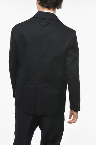 Blazer Sfoderato DRILL in Cotone Twill
