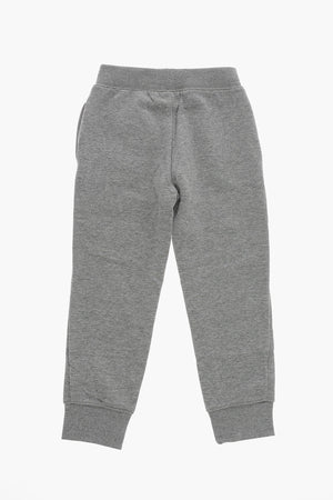 Joggers aus angerauter Baumwolle mit elastischem Bund