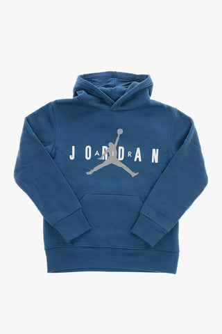AIR JORDAN Logo Printed Solid Color Hoodie