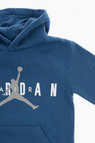 AIR JORDAN Logo Printed Solid Color Hoodie