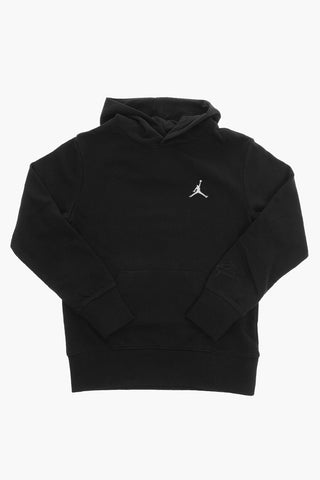 AIR JORDAN Felpa con Cappuccio e Maxi Tasca a toppa Frontale
