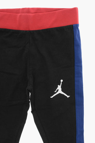 AIR JORDAN 스트레치 코튼 레깅스 콘트라스트 밴드