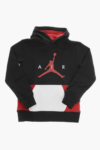 AIR JORDAN Fleced Cotton Two-Tone Sweatshirt