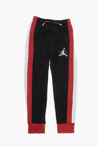 AIR JORDAN Joggers con Bande Laterali a Contrasto