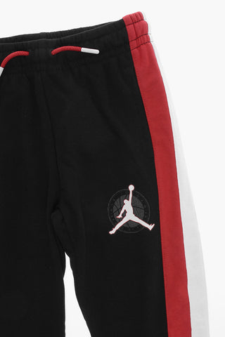 AIR JORDAN Joggers con Bande Laterali a Contrasto