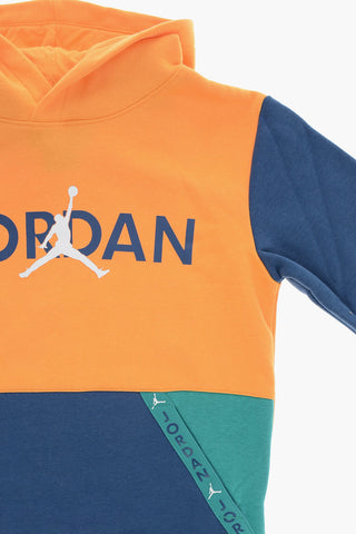 AIR JORDAN Fleeced Cotton Hoodie