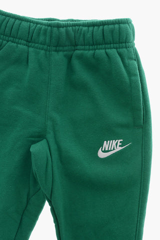 Joggers a 3 Tasche in Cotone Felpato