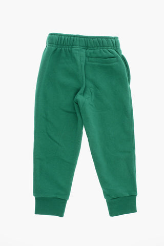 Joggers a 3 Tasche in Cotone Felpato