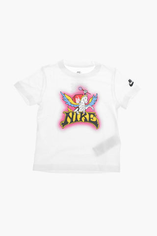 T-Shirt mit Rundhalsausschnitt und Frontdruck