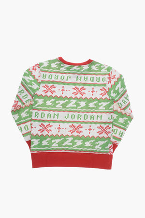 AIR JORDAN Rundhals-Sweatshirt JUMPMAN HOLIDAY aus Baumwollfleece