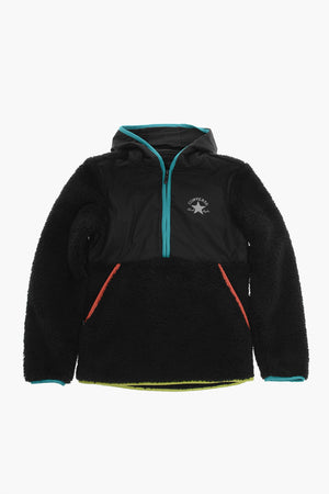 ALL STAR CHUCK TAYLOR 인조 퍼 재킷 빅 프론트 포켓