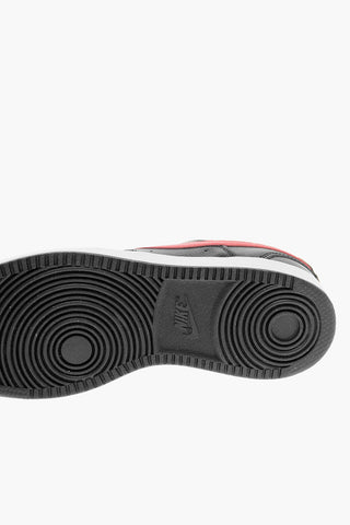 Sneakers COURT VISION LO in Pelle con Dettagli a Contrasto